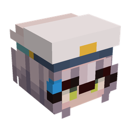 Gray skin: head render