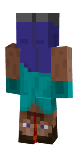 Blue skin: body, front render