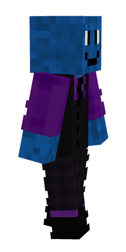 Black skin: body, right side render