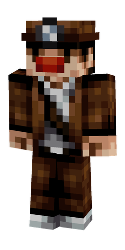 Black skin: body, front render