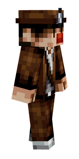 Black skin: body, right side render