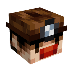 Black skin: head render