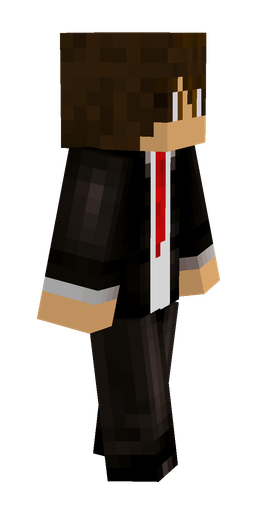 Black skin: body, right side render