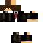 Black skin: raw texture render