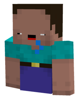 Black skin: bust render