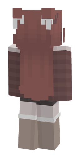 Orange skin: body, back render