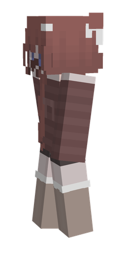 Orange skin: body, left side render