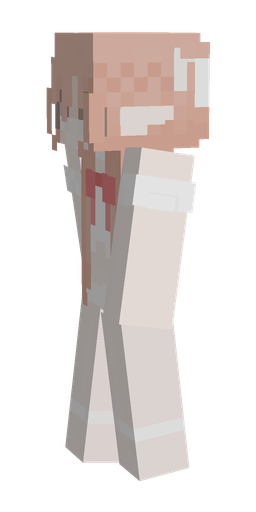 Orange skin: body, left side render