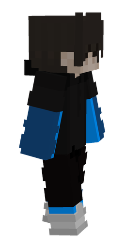 Black skin: body, right side render